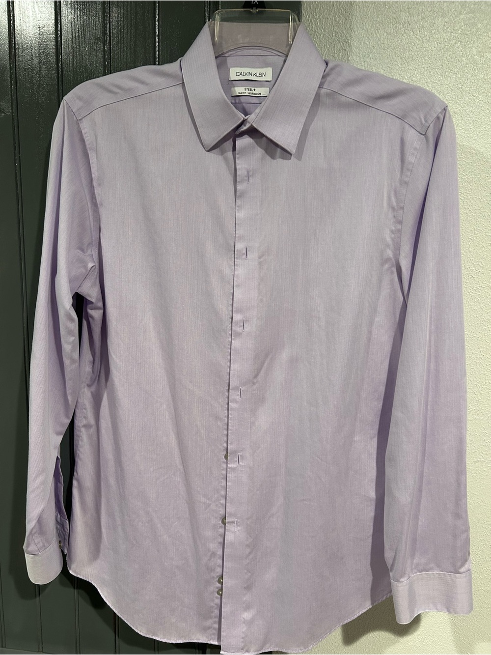 Calvin Klein Men’s Lavender Dress Shirt
